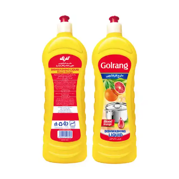 مایع ظرفشویی گلرنگ 1 لیتری